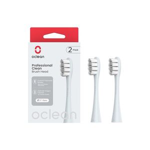 OCLEAN Professional Clean P1C9 náhradní hlavice stříbrné 2 ks obraz