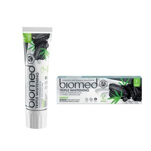 BIOMED Triple whitening přírodní zubní pasta 100 g obraz