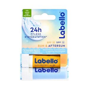 NIVEA Labello Sun & Hydro Care balzámy na rty 2 x 4, 8 g obraz