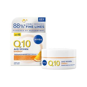 NIVEA Q10 Energy Energizující denní krém proti vráskám OF 15 50 ml obraz