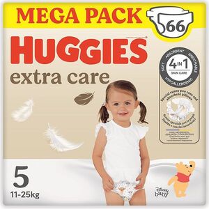 HUGGIES Extra Care 5 plenky box 11-25 kg 66 kusů obraz