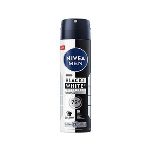 NIVEA Men Invisible Black & White Original Sprej antiperspirant 150 ml obraz
