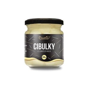 BASSTA Cibulky ve slanokyselém nálevu 200 g obraz