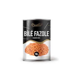 BASSTA Bílé fazole v rajčatové omáčce 400 g obraz