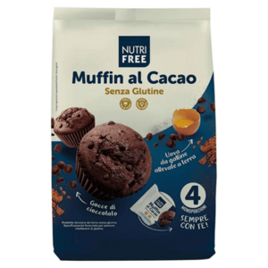 NUTRIFREE Muffiny kakaové 4 kusy obraz