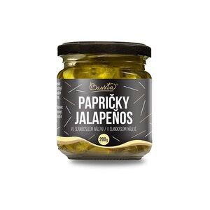 BASSTA Pálivé papričky jalapeňos ve slanokyselém nálevu 200 g obraz