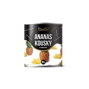 BASSTA Ananas kousky ve sladkém nálevu 850 g obraz