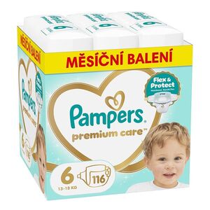 PAMPERS Premium care 6 plenky 13-18 kg 116 kusů obraz