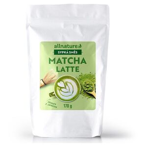 ALLNATURE Matcha latte 170 g obraz
