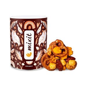 MIXIT Crunchy mix sýr, oříšky a preclíky s medem a chilli 230 g obraz