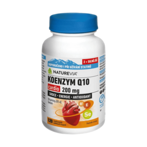 NATUREVIA Koenzym Q10 cardio 200 mg 120 kapslí obraz