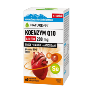 NATUREVIA Koenzym Q10 cardio 200 mg 60 kapslí obraz