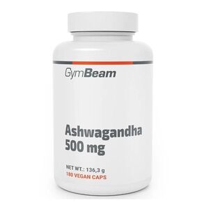 GYMBEAM Ashwagandha 500 mg 180 kapslí obraz
