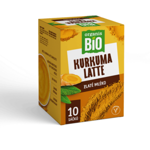 ORGANIS Kurkuma latte BIO 10 x 28 g obraz