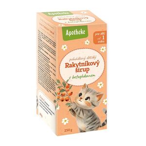 APOTHEKE Pohádkový rakytníkový sirup pro děti 250 g obraz