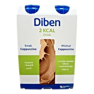 DIBEN 2 kcal Drink cappuccino 4 x 200 ml obraz