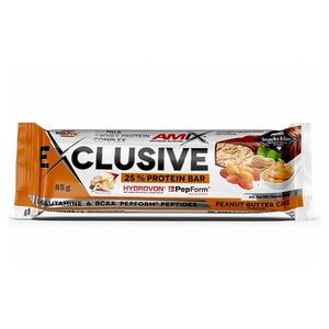 AMIX Exclusive protein bar dort s arašídovým máslem 85 g obraz
