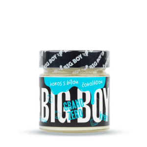 BIG BOY Grand zero kokos a bílá čokoláda krém 220 g obraz