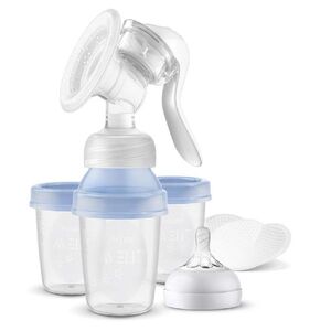 PHILIPS AVENT Manuální odsávačka mateřského mléka s VIA systémem obraz