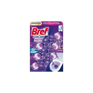 BREF Purple Aktiv Tuhý WC block Lavender 3 x 50 g obraz