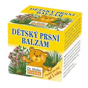 DR. MÜLLER Prsní balzám dětský 50 ml obraz