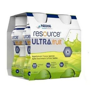 RESOURCE Ultra fruit perorální roztok jablko 4 x 200ml obraz