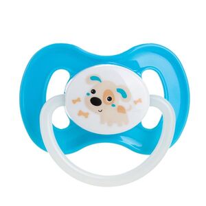 CANPOL BABIES Bunny&Company dudlík kaučuk třešinka 6-18m modrý 1 kus obraz