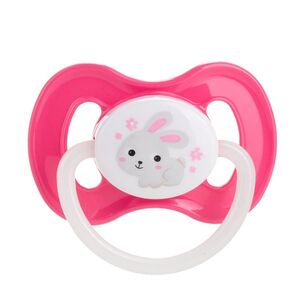 CANPOL BABIES Bunny&Company dudlík kaučuk třešinka 6-18m růžový 1 kus obraz