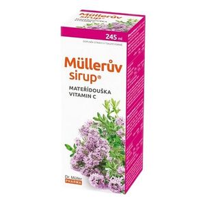 DR. MÜLLER Müllerův sirup s mateřídouškou a vitamínem C 245 ml obraz