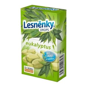 DR. MÜLLER Lesněnky drops eukalyptus bez cukru 38 g obraz