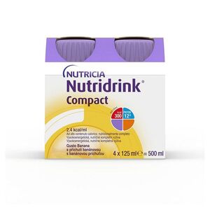 NUTRIDRINK Compact s příchutí banán 4 x 125 ml obraz
