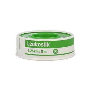 LEUKOSILK Fixační páska univerzální cívka 1, 25cm x 5m obraz