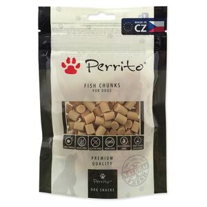 PERRITO Fish chunks pochoutka pro psy 100 g obraz