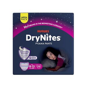 DRY NITES® Mega Natahovací kalhotky pro dívky 8-13 let 23 kusů obraz