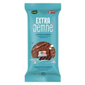 CELPO Extra jemné kukuřičné chlebíčky kakao a mořská sůl 70 g obraz