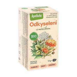 APOTHEKE Odkyselení s měsíčkem čaj BIO 20 sáčků obraz