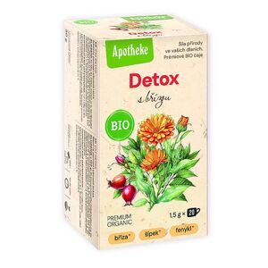 APOTHEKE Detox s břízou čaj BIO 20 sáčků obraz