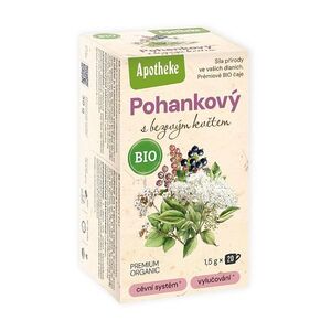 APOTHEKE Čaj pohankový s bezovým květem BIO 20 sáčků obraz
