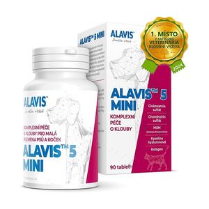 ALAVIS 5 MINI pro psy a kočky 90 tablet obraz