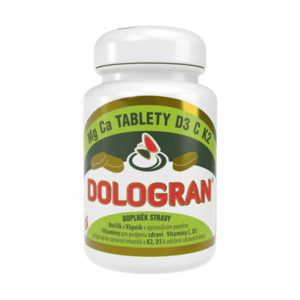 DOLOGRAN tablety Mg Ca D3 C K2 60 tablet obraz
