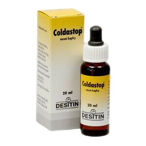 COLDASTOP Nosní kapky 20 ml obraz