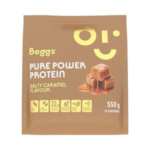 BEGGS Pure power protein salty caramel 550 g obraz