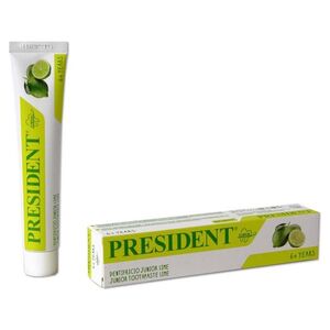 PRESIDENT Zubní pasta děti od 6 let limetková příchuť 50ml obraz