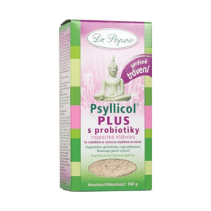 DR.POPOV Psyllicol plus s probiotiky 100 g obraz