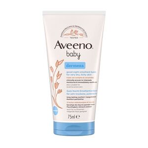 AVEENO Baby dermexa emolienční balzám na dobrou noc 75 ml obraz