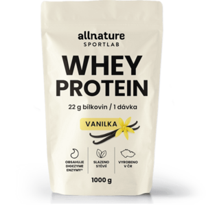 ALLNATURE Sportlab whey protein vanilka 1000 g obraz