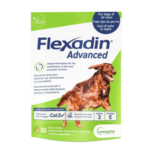 FLEXADIN Advanced pro psy 30 tablet obraz