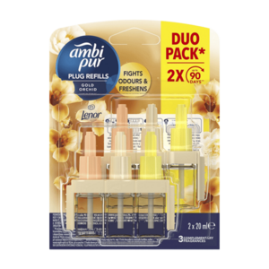 AMBI PUR 3 Volution Osvěžovač vzduchu náplň Gold Orchid 2 x 20 ml obraz