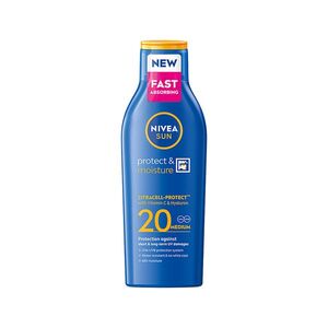NIVEA Sun Protect & Moisture Mléko na opalování SPF20 200 ml obraz