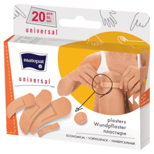 MATOPAT Universal náplast 20 kusů obraz